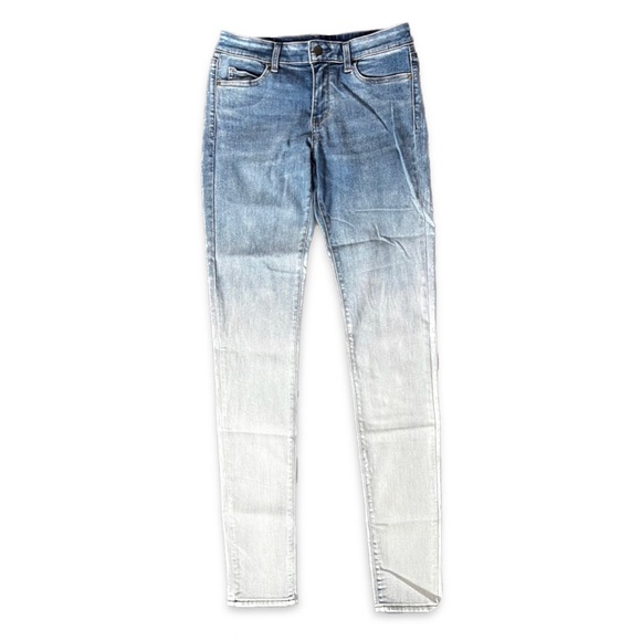 Uniqlo Two Tone Extra Stretch Skinny Jeans - Picture 2 of 11